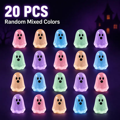 Halloween Glow Ghost Beads