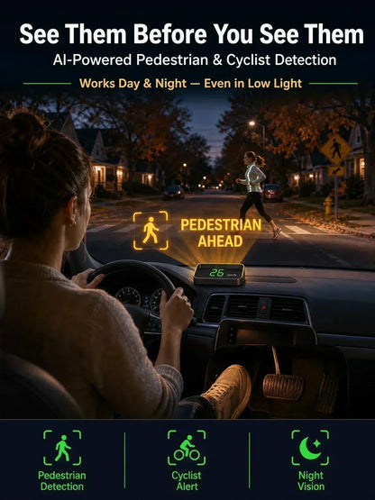 🔥Hot sell TODAY | Head-Up Display Auto GPS Digitaler Tacho