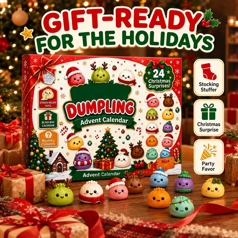 🎁🥟Christmas Dumpling Squishy Blind Box