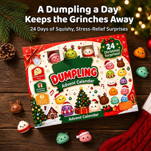 🎁🥟Christmas Dumpling Squishy Blind Box