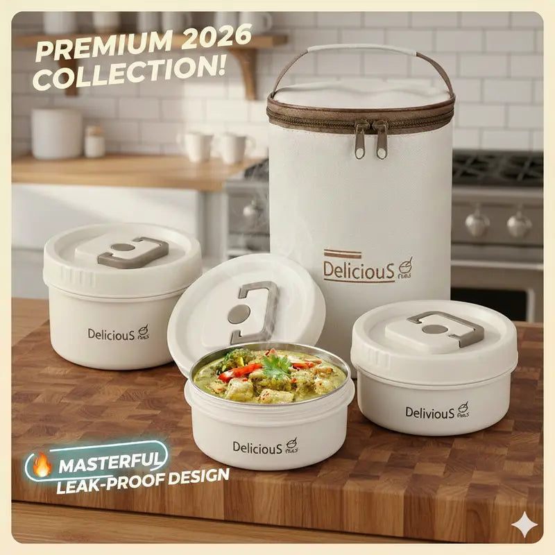 lunch box function Premium 304 Stainless Steel Lunch Container