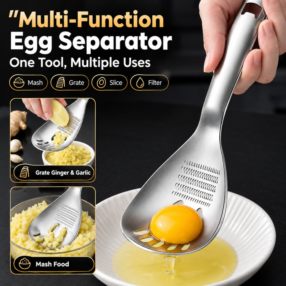 Stainless Steel Food Masher & Strainer