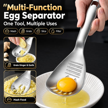 Stainless Steel Food Masher & Strainer