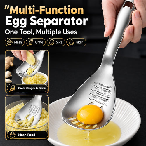 Stainless Steel Food Masher & Strainer