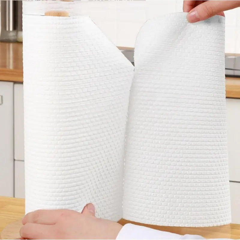 Washable Kitchen Cleaning Cloths Reusable Kitchen Cleaning Rag Roll