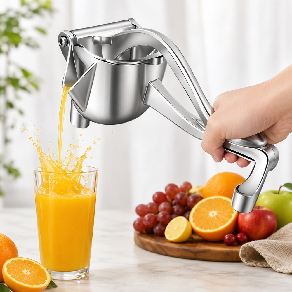 Manual Citrus & Fruit Juicer – Easy Press Juice Squeezer