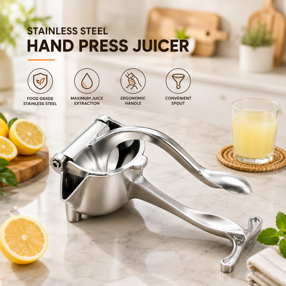 Manual Citrus & Fruit Juicer – Easy Press Juice Squeezer