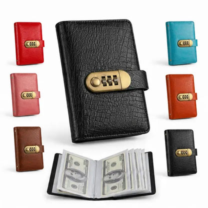 100-Pocket Lockable Banknote Collector Album