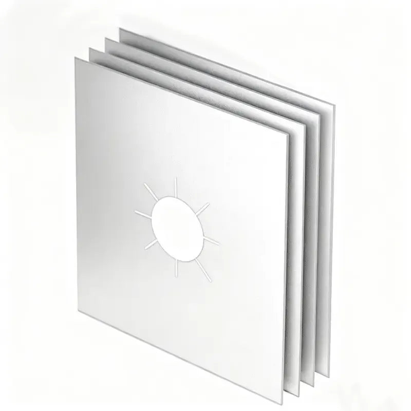 🥘 Reusable Gas Stove Burner Liners♻️ (Set of 4)
