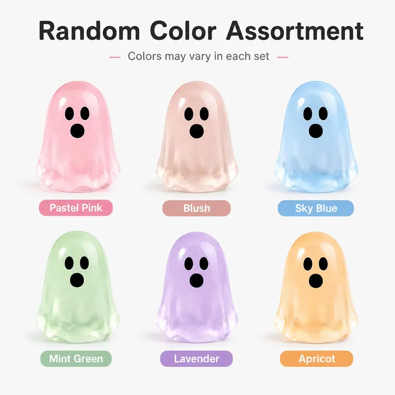 Halloween Glow Ghost Beads