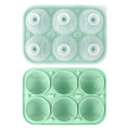 Baseball Ice Cube Mold – 6-Cavity Silicone Ice Ball Maker