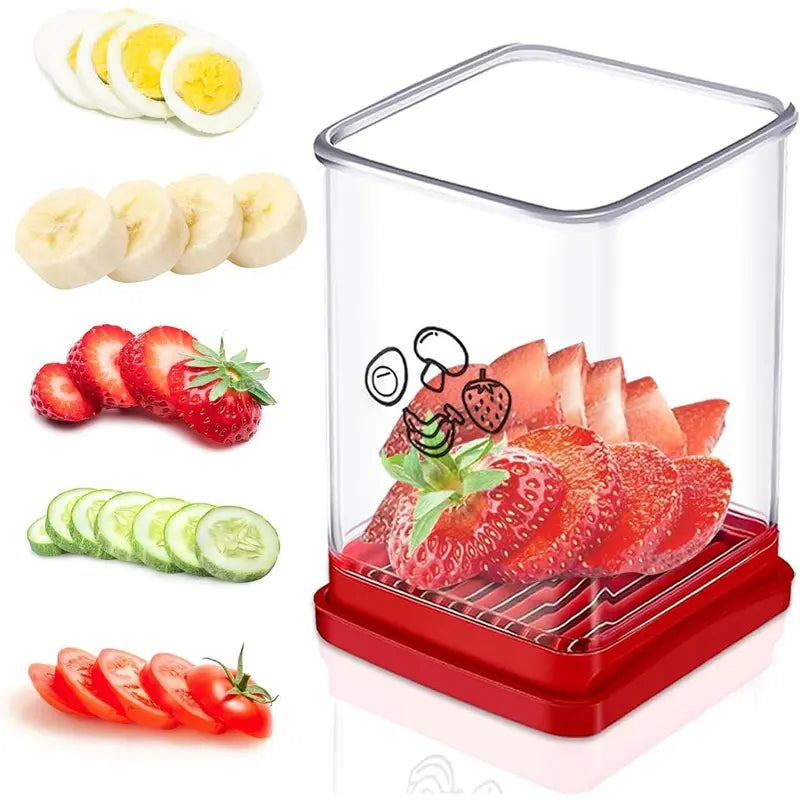 Quick Fruit Slicer Cup for Easy Meal Prep