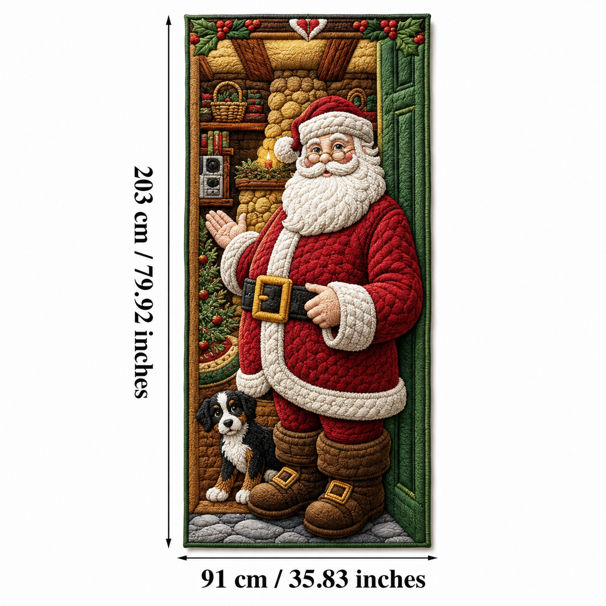 🌟2026 3D Christmas front door decoration