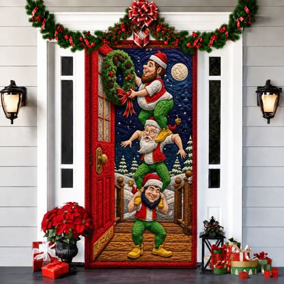 🌟2026 3D Christmas front door decoration