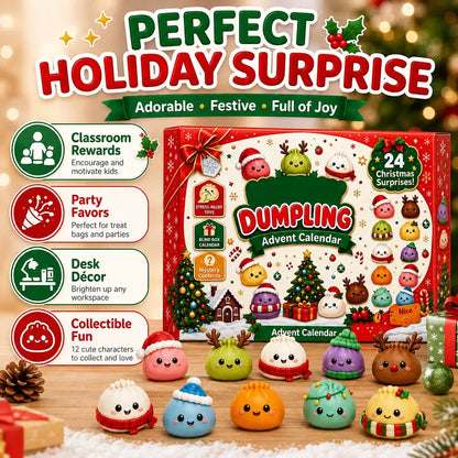 🎁🥟Christmas Dumpling Squishy Blind Box