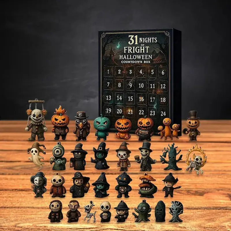 Halloween Advent Calendar - 7/15/31 Days