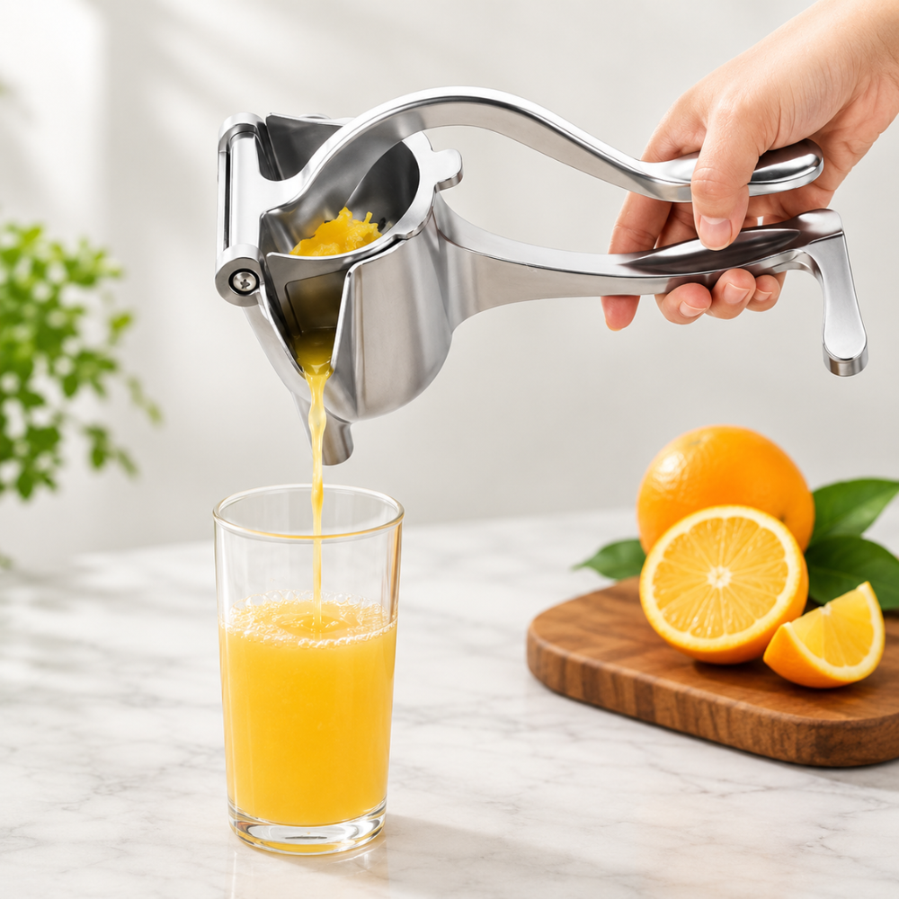 Manual Citrus & Fruit Juicer – Easy Press Juice Squeezer