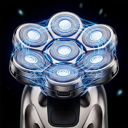 Aless™ 7D Floating Head Waterproof Electric Shaver