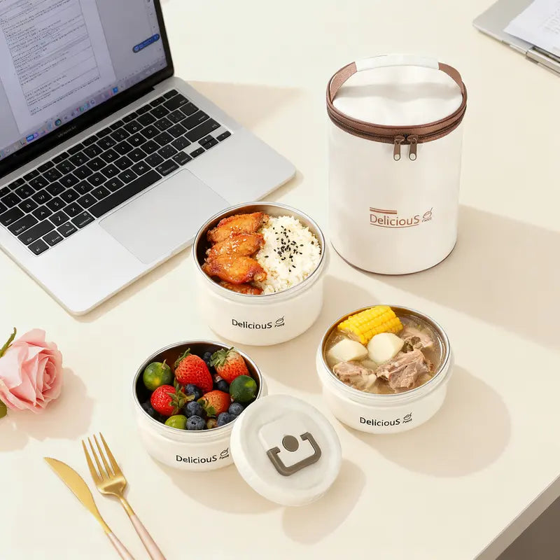 lunch box function Premium 304 Stainless Steel Lunch Container