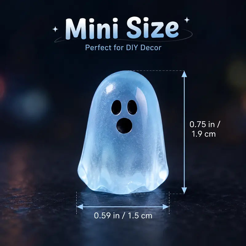 Halloween Glow Ghost Beads