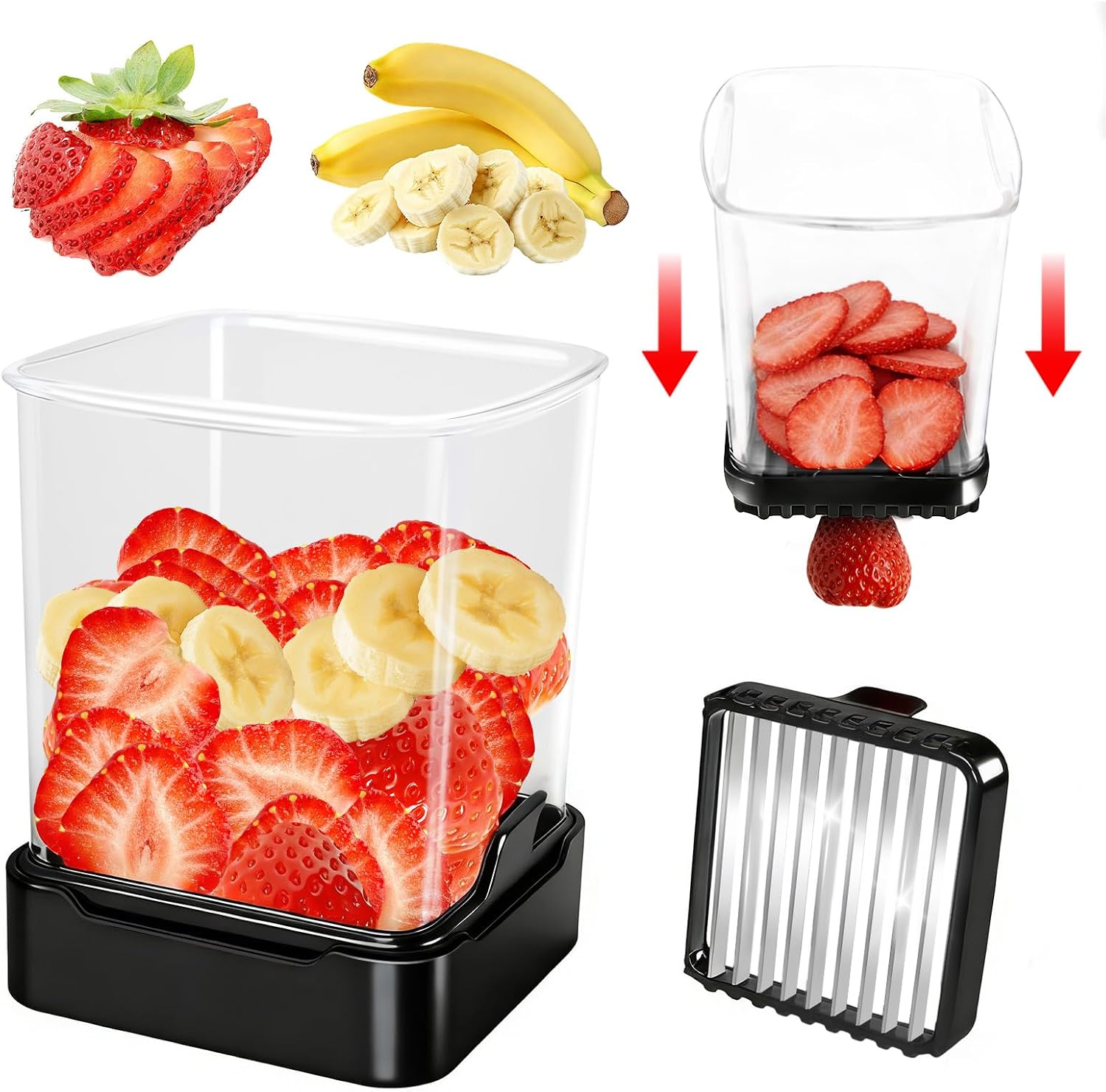 Quick Fruit Slicer Cup for Easy Meal Prep