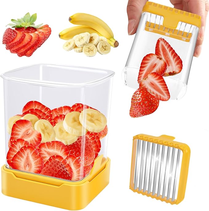 Quick Fruit Slicer Cup for Easy Meal Prep