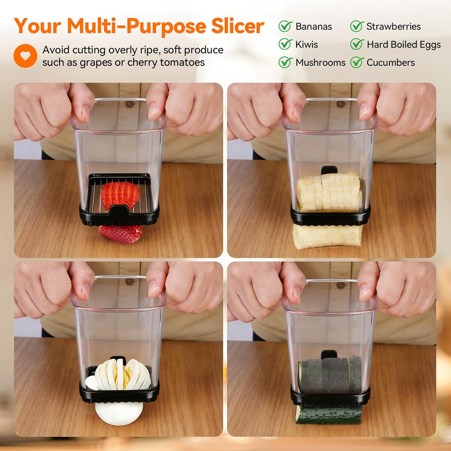 Quick Fruit Slicer Cup for Easy Meal Prep