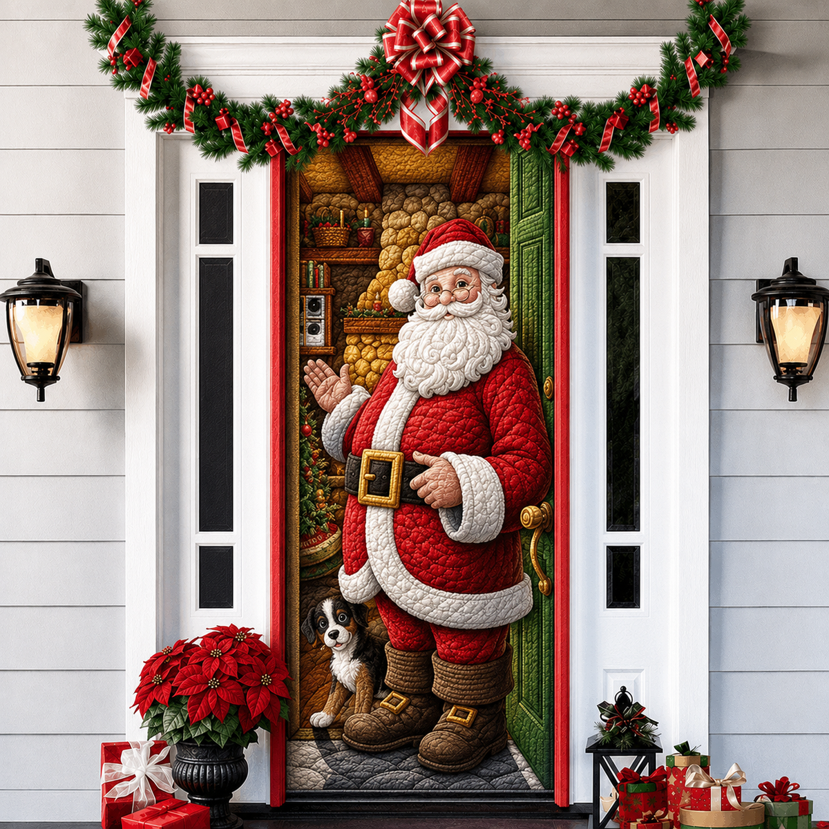 🌟2026 3D Christmas front door decoration