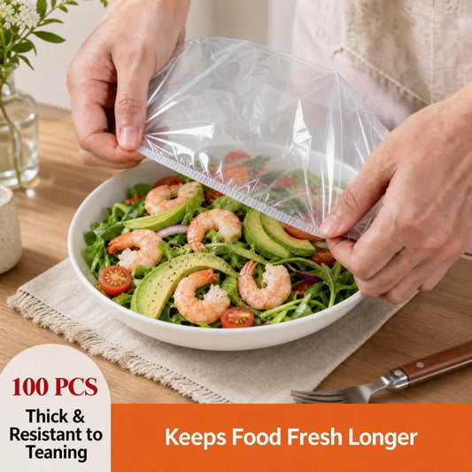 100PCS Reusable Food Bowl Covers