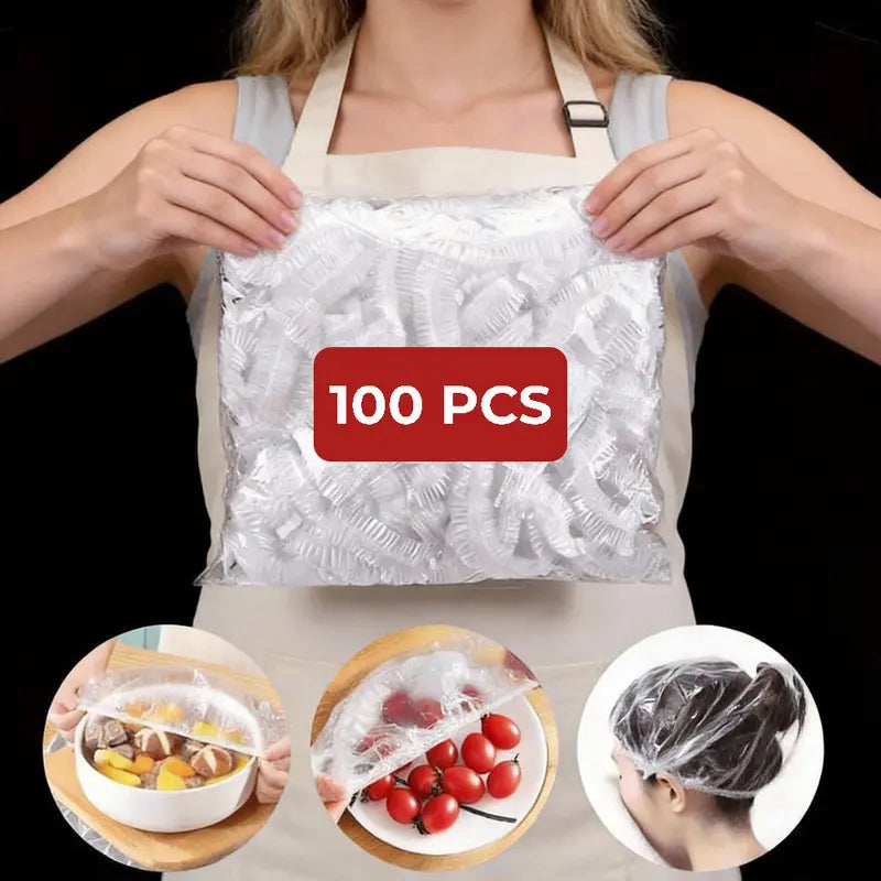 100PCS Reusable Food Bowl Covers