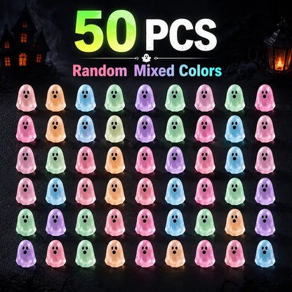 Halloween Glow Ghost Beads