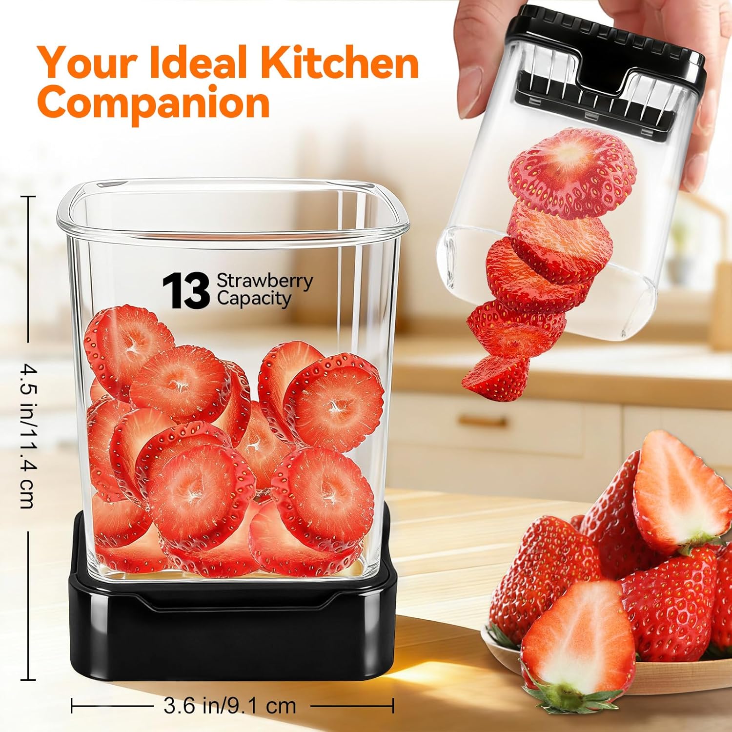 Quick Fruit Slicer Cup for Easy Meal Prep
