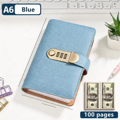 100-Pocket Lockable Banknote Collector Album