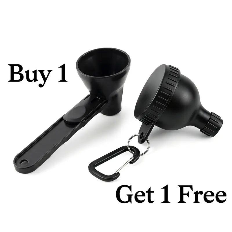 Buy 1 Get 1 Free | Portable Protein Funnel with Sliding Scoop