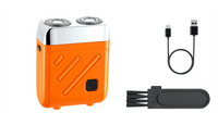 Orange-silver