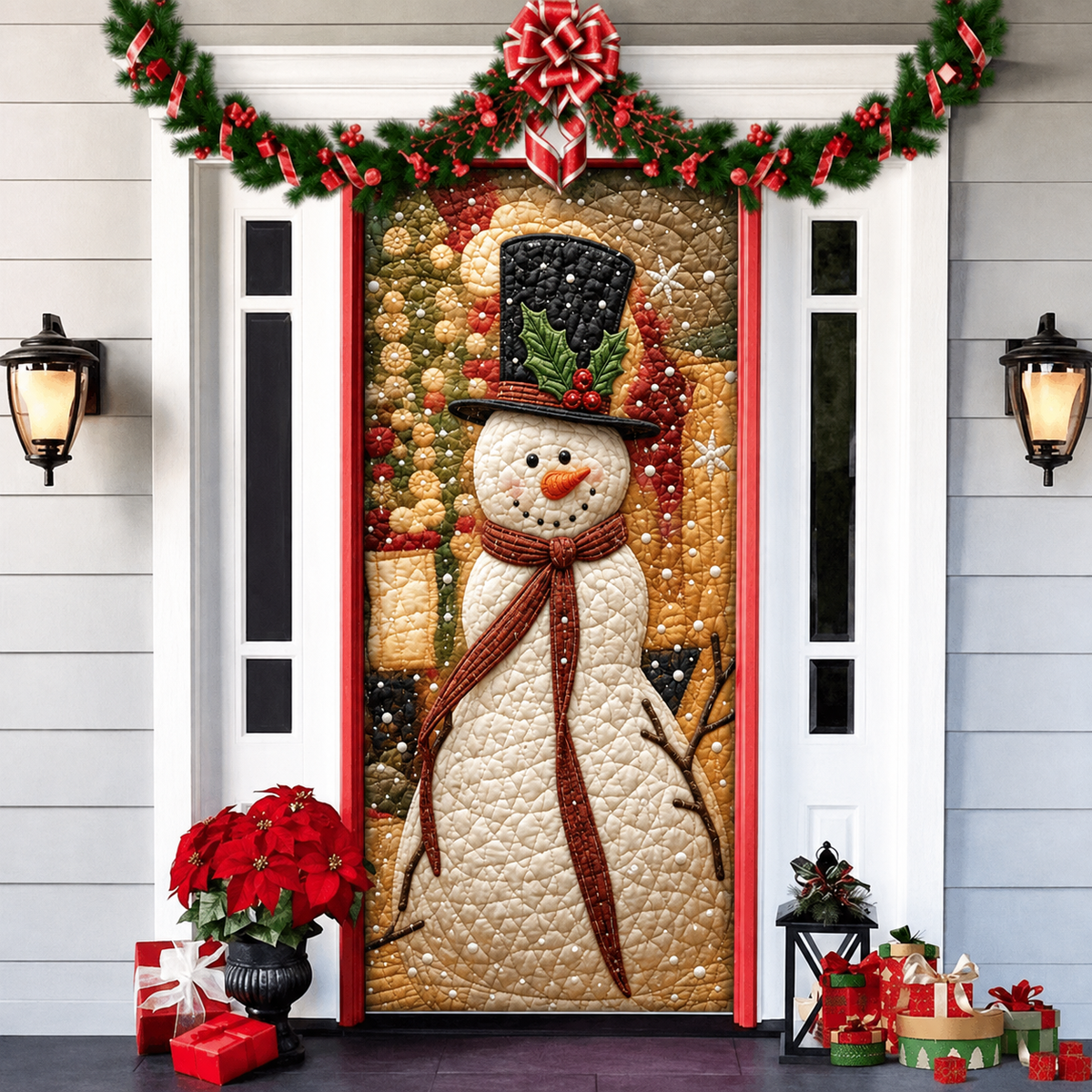🌟2026 3D Christmas front door decoration