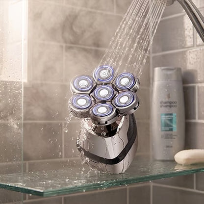 Aless™ 7D Floating Head Waterproof Electric Shaver