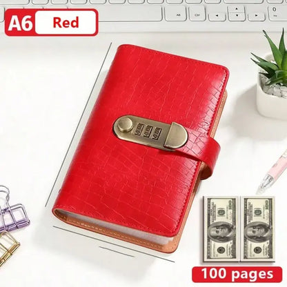 100-Pocket Lockable Banknote Collector Album