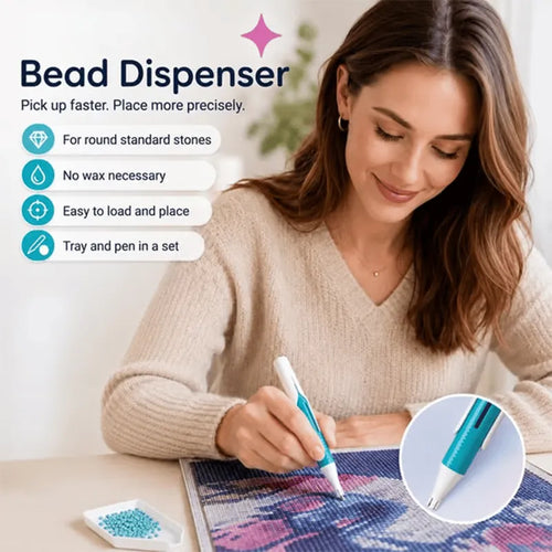 💎 Automatic Diamond Painting Bead dispenser