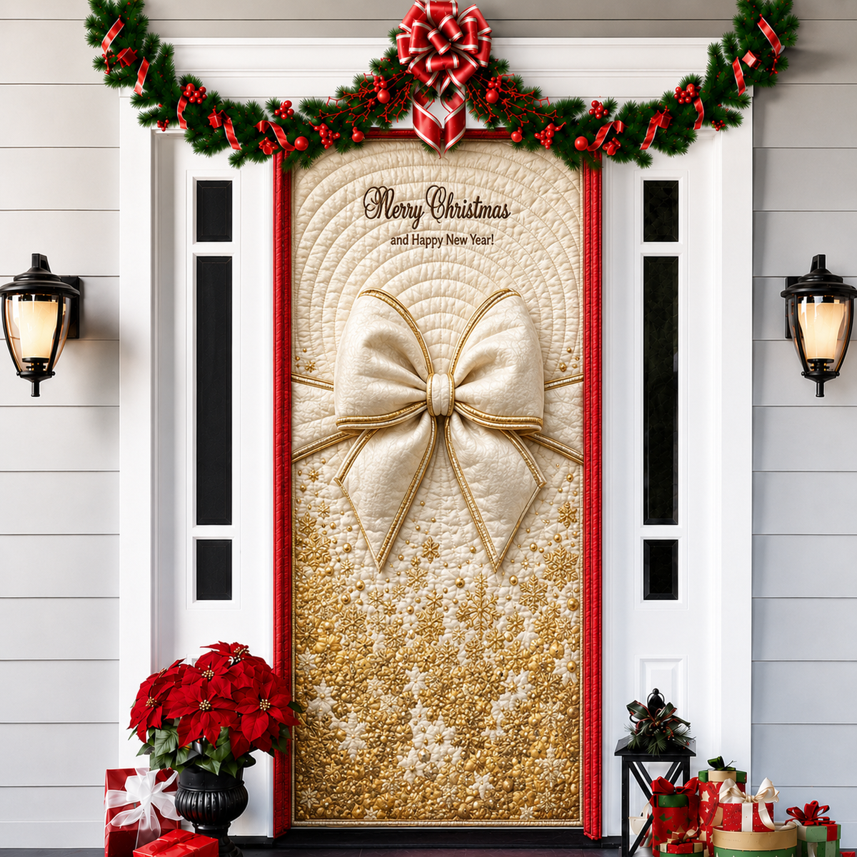 🌟2026 3D Christmas front door decoration