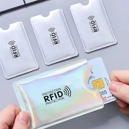 10 Pack RFID Blocking Anti Theft Card Sleeves