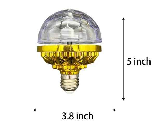 💃Enjoy a More Excited Christmas🔥 Colorful Rotating Disco Ball Light