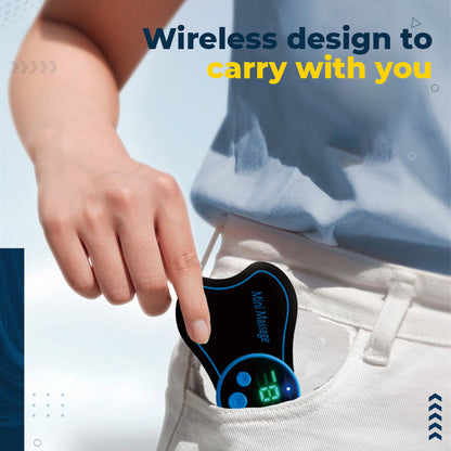 🎉Portable Mini Massager Adjustable Intensity for Neck, Back, Waist, Hips & Legs. Relax Anywhere! 💆‍♀️✨