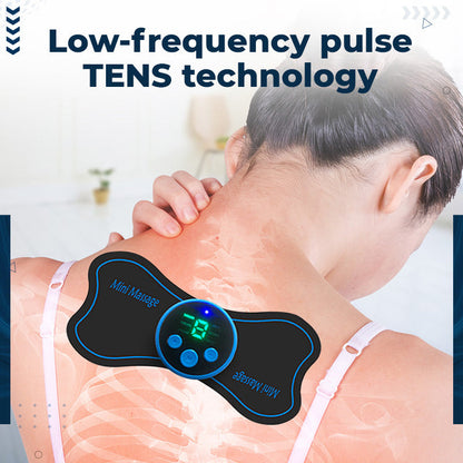 🎉Portable Mini Massager Adjustable Intensity for Neck, Back, Waist, Hips & Legs. Relax Anywhere! 💆‍♀️✨