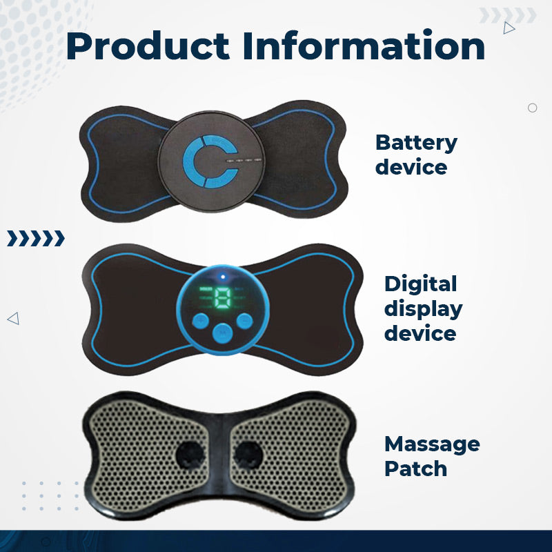 🎉Portable Mini Massager Adjustable Intensity for Neck, Back, Waist, Hips & Legs. Relax Anywhere! 💆‍♀️✨