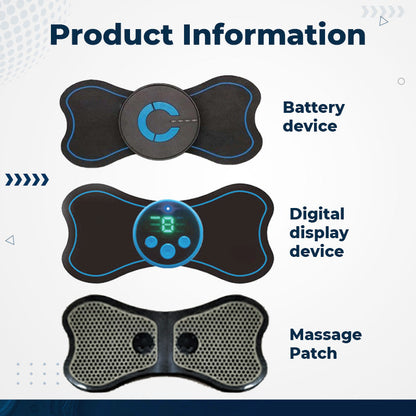 🎉Portable Mini Massager Adjustable Intensity for Neck, Back, Waist, Hips & Legs. Relax Anywhere! 💆‍♀️✨