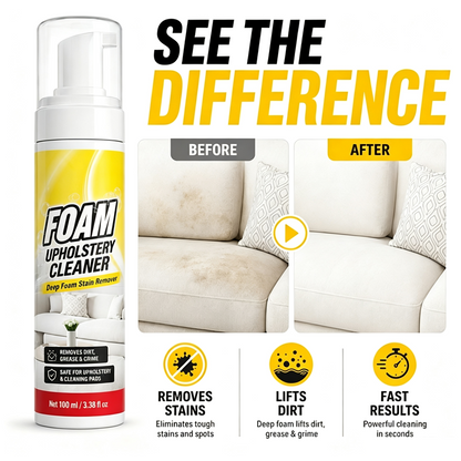 Foam Upholstery Cleaner for Sofas and Chairs