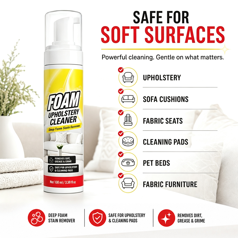 Foam Upholstery Cleaner for Sofas and Chairs