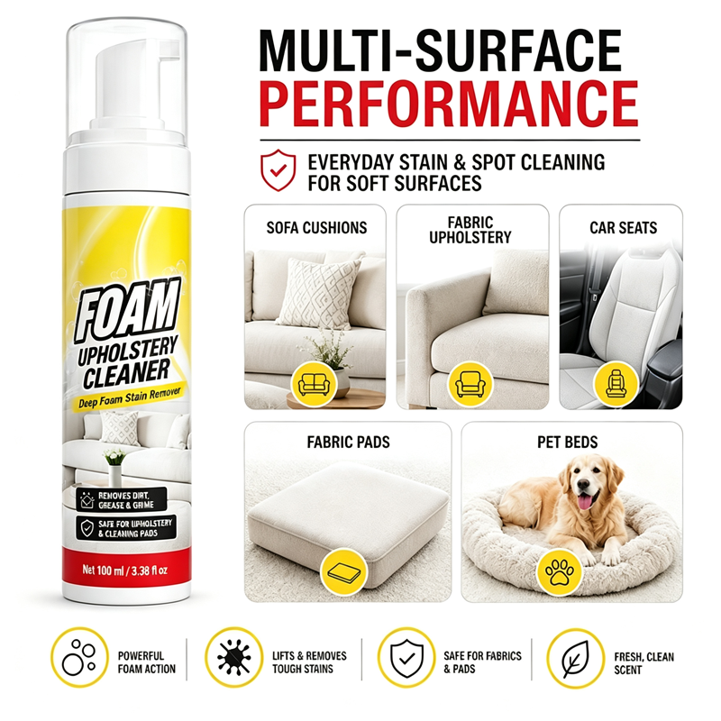 Foam Upholstery Cleaner for Sofas and Chairs
