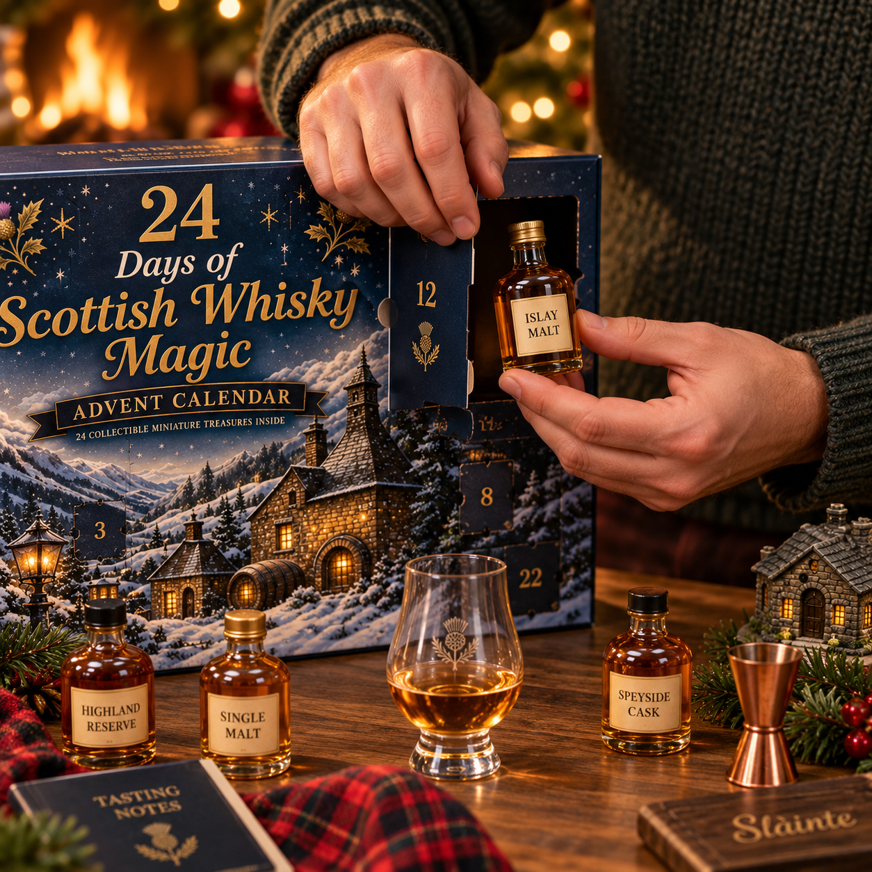 24 Days of Scottish Whisky Magic Advent Calendar
